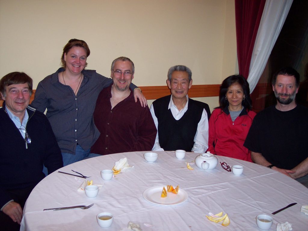 Diner with Master Guo Guizhi, Montreal