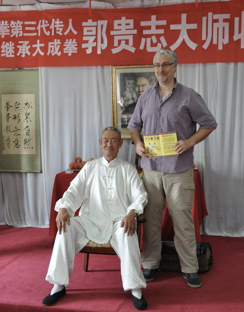 Master Guo Guizhi et Philippe Munn