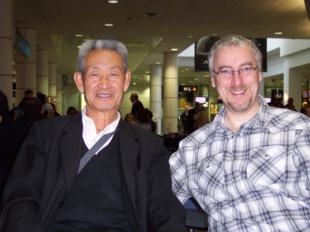 Master Guo Guizhi and Philippe Munn, Montreal