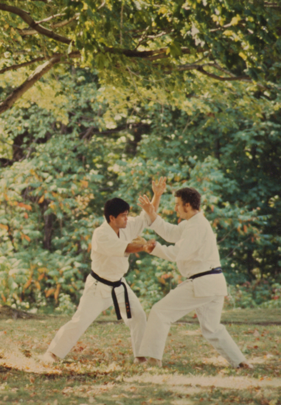Philippe Munn and Master Kenji Tokitsu