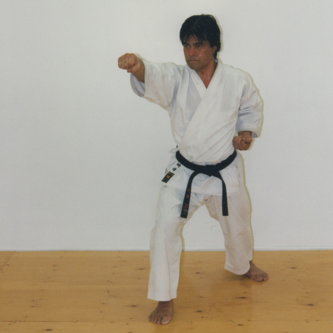 Kenji Tokitsu karate technic