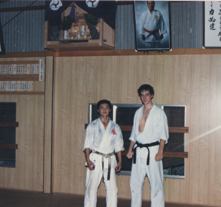 Sensei Higushi and Philippe Munn Japan