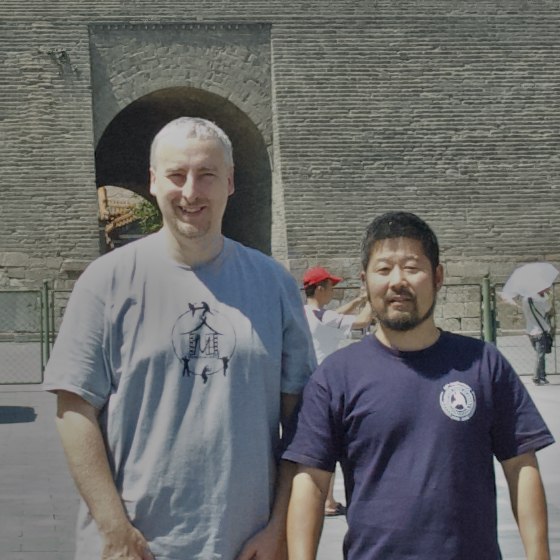 Master Chen Zhonghua and Philippe Munn